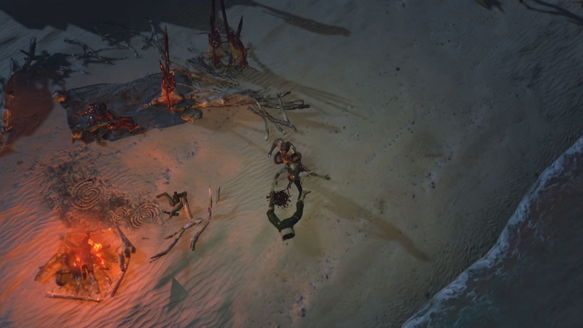 Teleport behind enemies for a swift kill (Image via Grinding Gear Games)